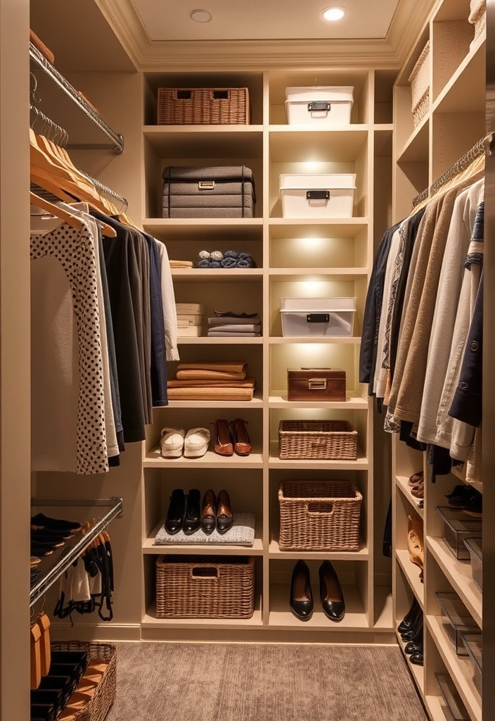 20 Genius Storage Solutions That Will Change Your Life (You Won't Believe #14!) - 5. Stylish Closet Organizers