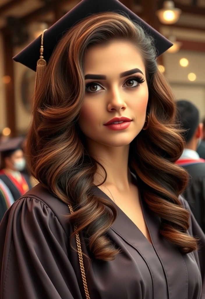 23 Graduation Hair Ideas You Can Do in Under 30 Minutes (You’ll Want #12!) - 10. Retro Waves