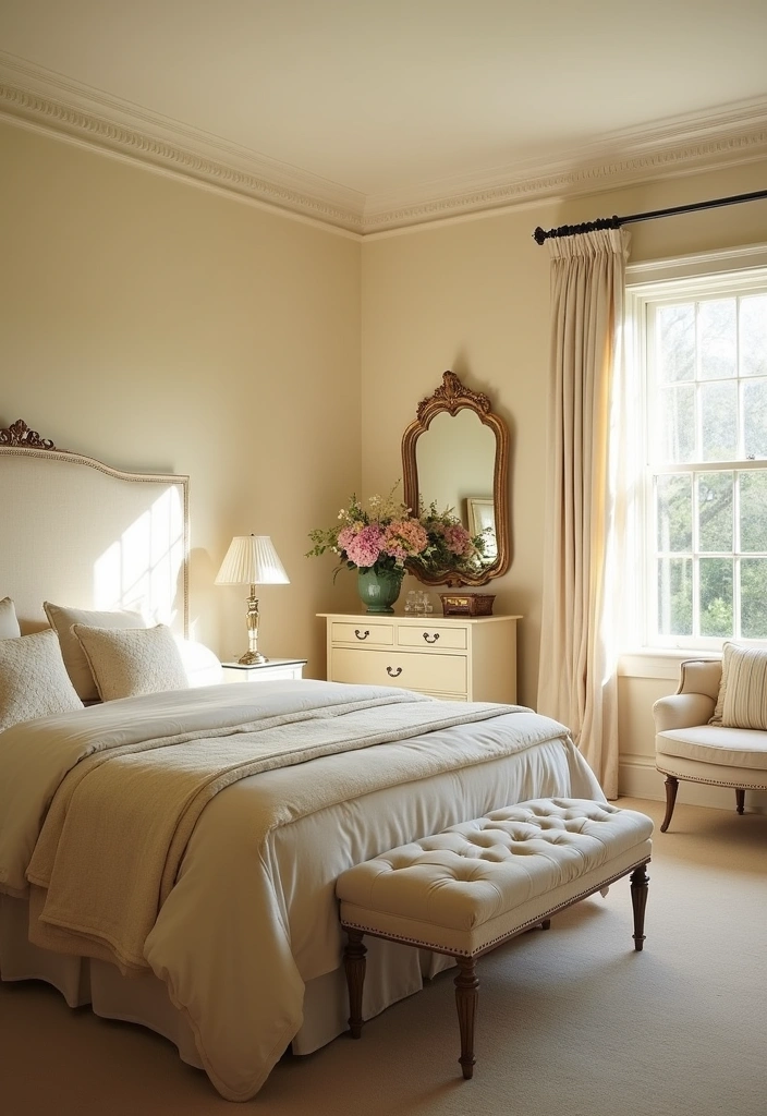 27 Best Paint Colors for Master Bedroom That'll Transform Your Space! - 11. Soft Cream