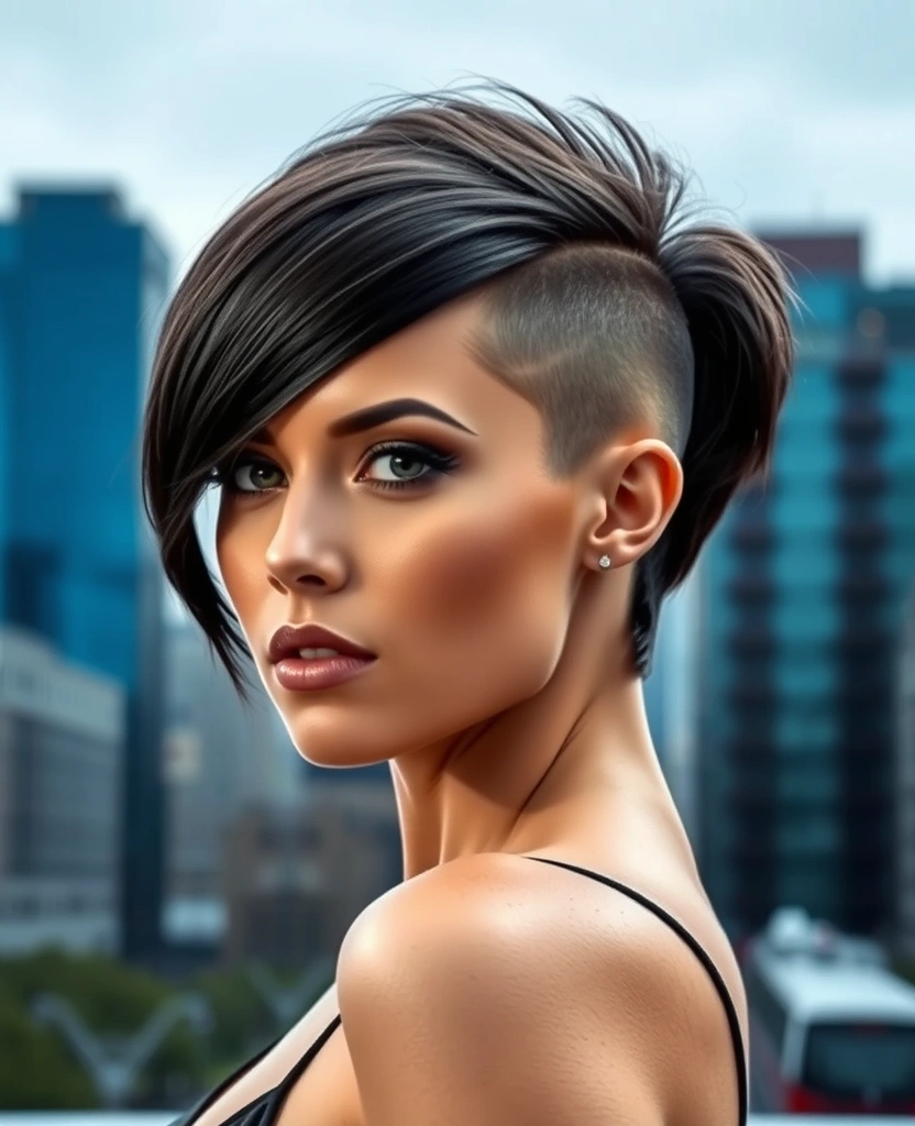 10 Very Short Hairstyles for Women That Will Make You Want to Chop It All Off! - The Asymmetrical Cut