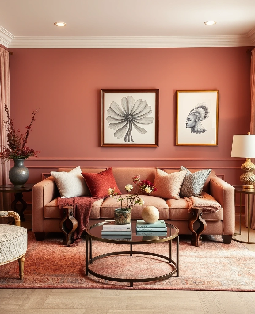 27 Stunning Paint Colors for Your Whole House That You’ll Absolutely Love! - 27. Dusty Rose