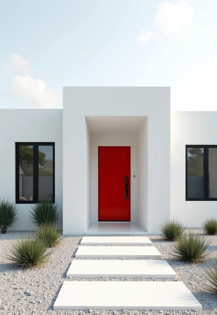 28 Best Paint Colors for a Modern House Exterior That Will Turn Heads! - 2. Crisp White