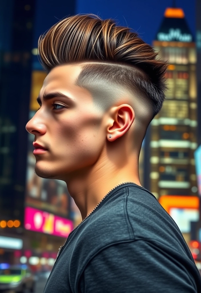 20 Iconic Rocker Hairstyles That Will Make You the Star of the Show! - 10. The Undercut