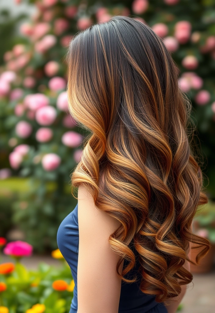 15 Stunning Caramel Highlights on Brown Hair That Will Make Heads Turn! - 3. Caramel Ombre