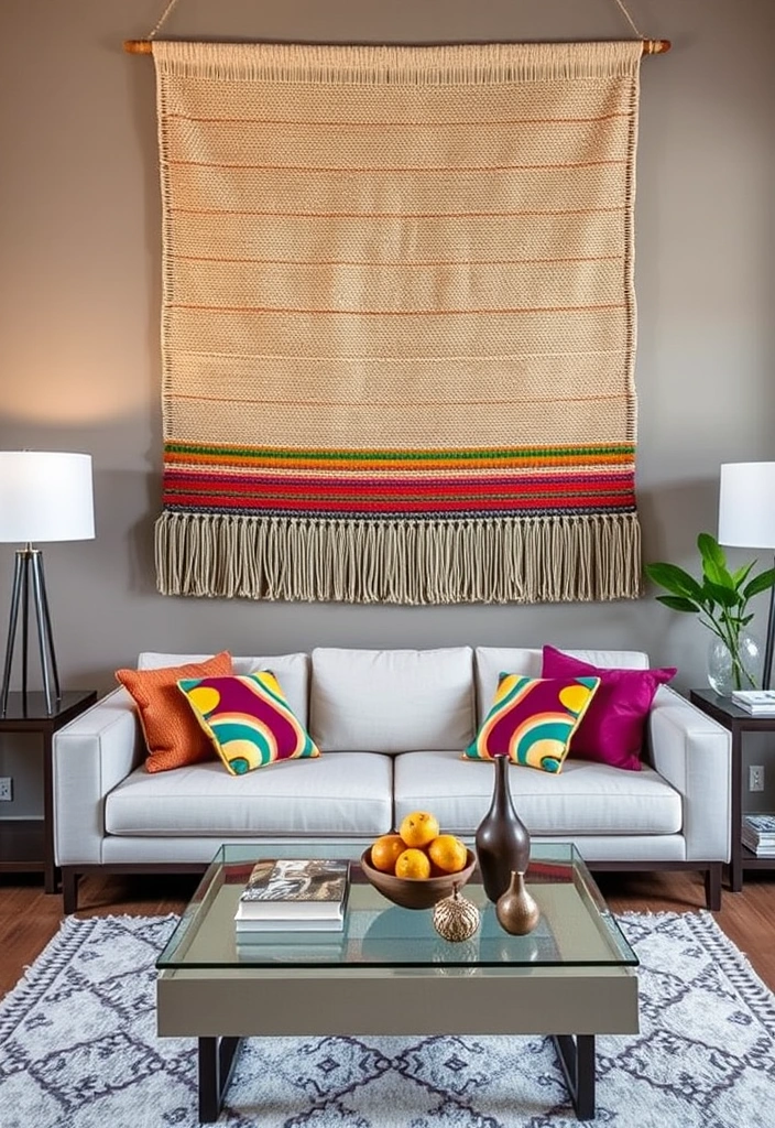 27 Vibrant Mexican Home Decor Ideas That Will Transform Your Space! - 2. Woven Wall Hangings