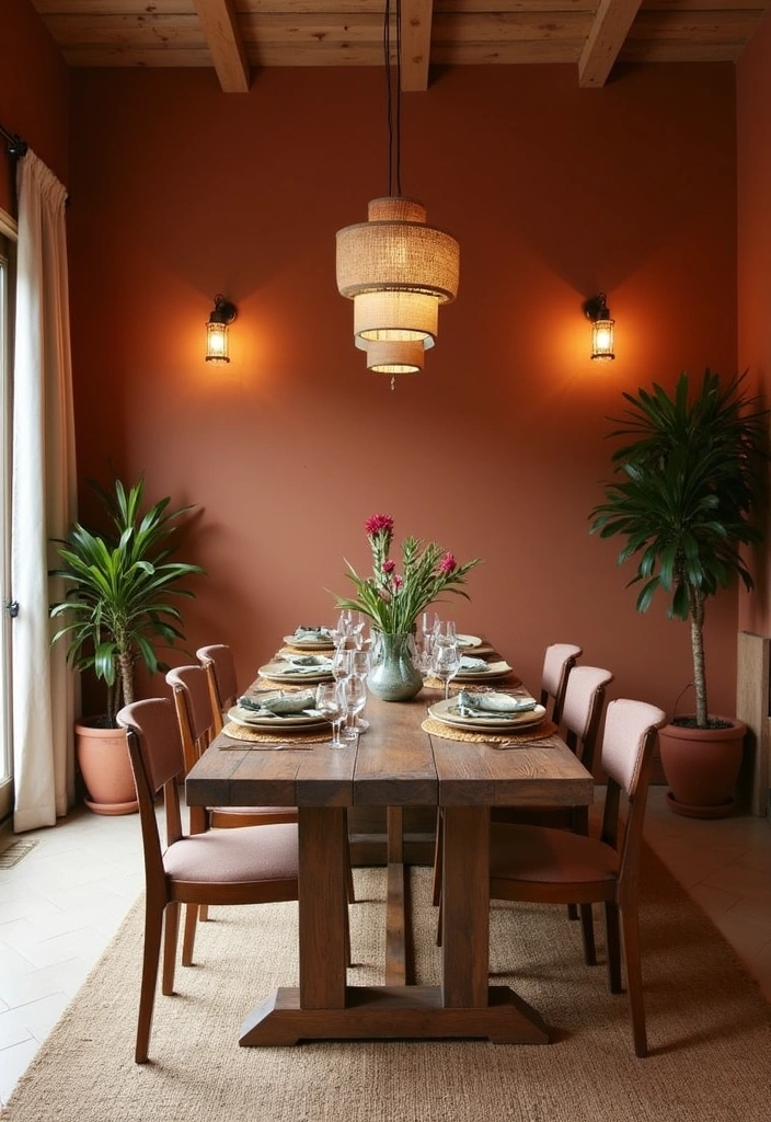 22 Best Paint Colors for Interior Walls That Will Transform Your Space! - 2. Warm Terracotta: Earthy Elegance