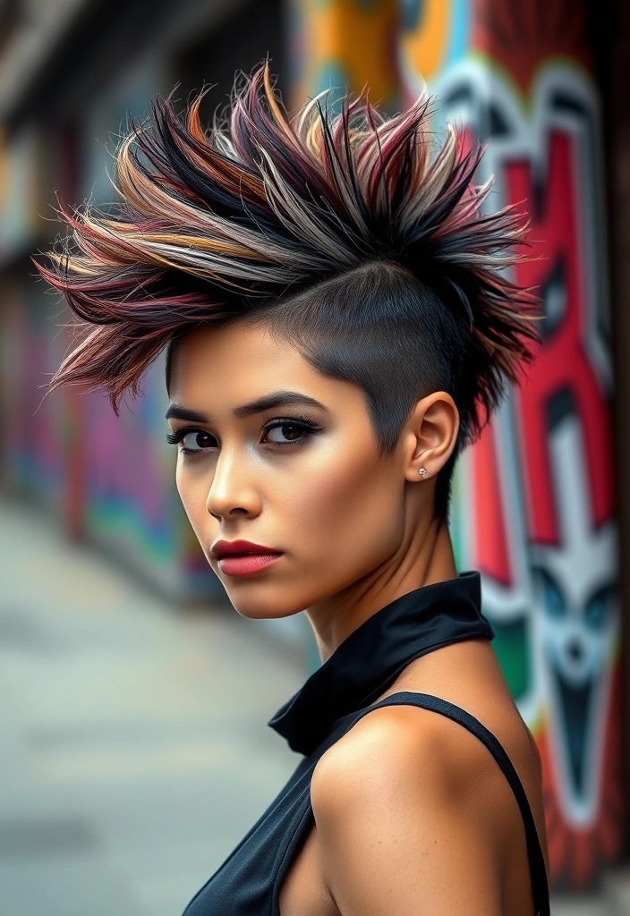 20 Dazzling Textured Haircuts That Will Transform Your Look Instantly! - 19. Textured Mohawk