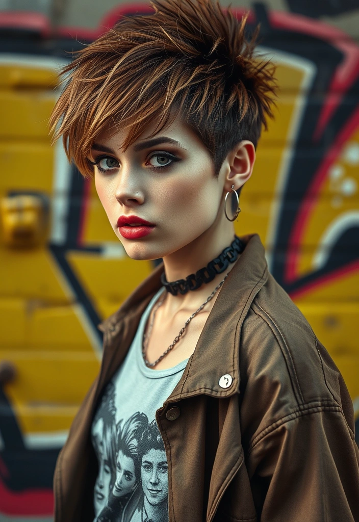 20 Classic Gypsy Shag Hairstyles You Need to Try (Number 7 Will Blow Your Mind!) - 5. Shaggy Pixie Cut