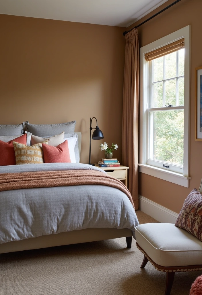 25 Earth Tone Paint Colors for Your Bedroom That Will Transform Your Space Instantly! - 5. Warm Taupe: Cozy and Neutral