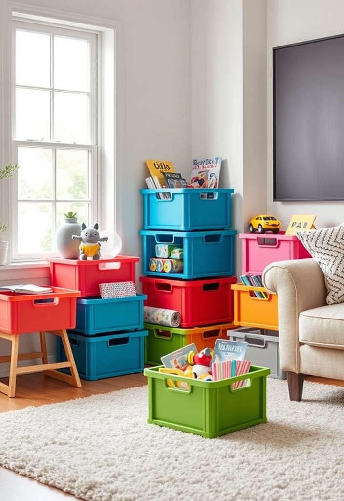 20 Genius Storage Solutions That Will Change Your Life (You Won't Believe #14!) - 11. Collapsible Storage Crates