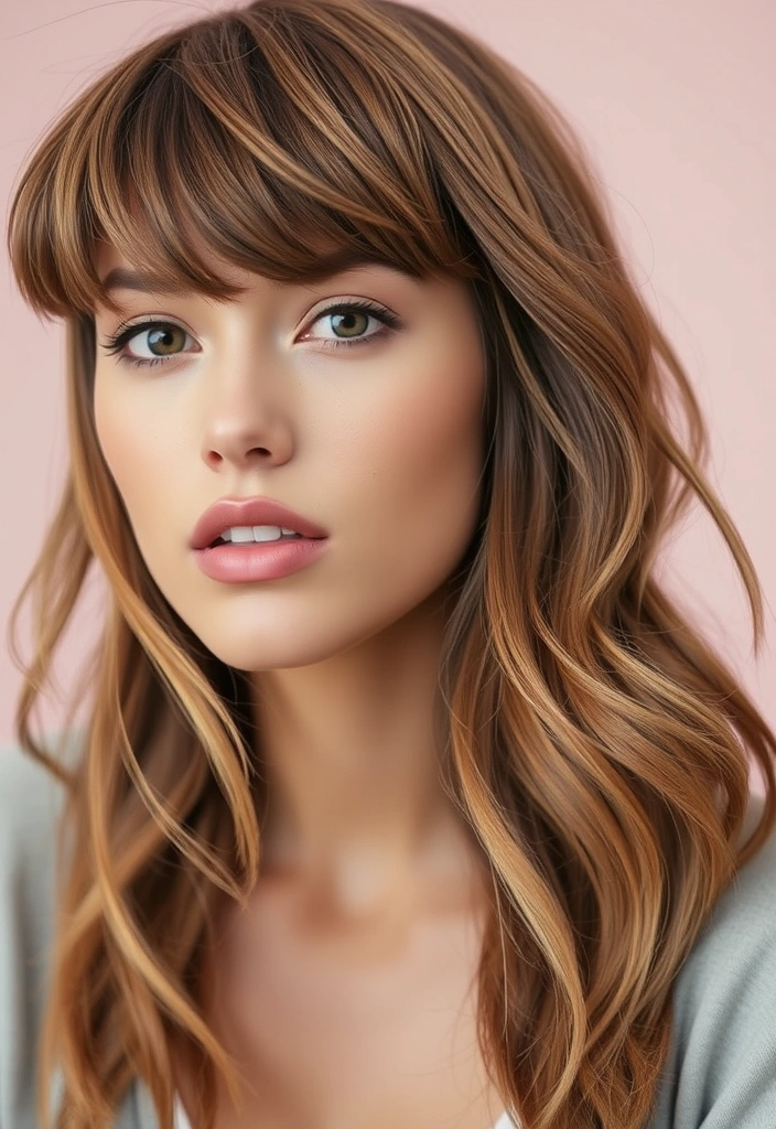 15 Twisty Curly Shag Hairstyles That Will Make Heads Turn! - 2. Twisted Bangs with Shag Layers