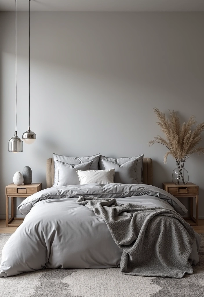 23 Unique Stylish Modern Bedroom Ideas That'll Make You Rethink Your Space! - 17. Monochromatic Magic