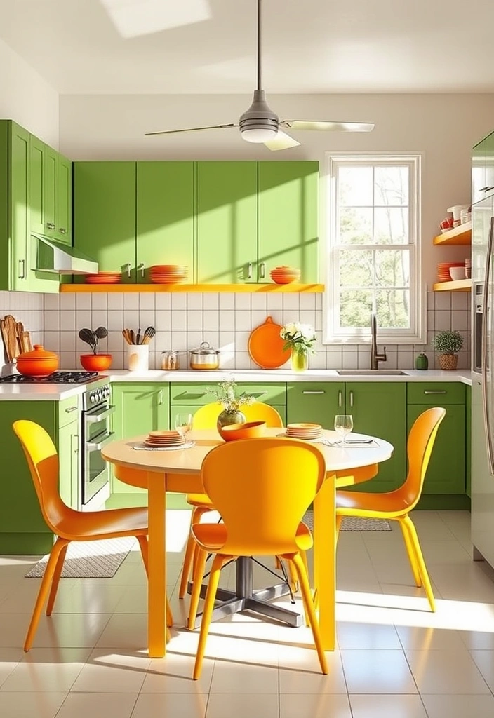 24 Stunning Mid Century Style Home Ideas (You Won't Believe #10!) - 3. Retro Color Palettes