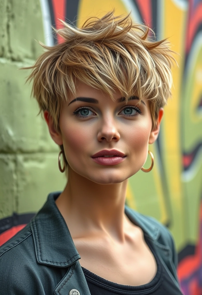 15 Unique Ear-Length Haircuts That Will Transform Your Look - 2. Textured Pixie Cut