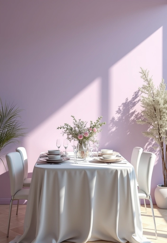 21 Best Paint Colors for Dining Room That Will Make You Want to Host Every Weekend! - 14. Soft Lavender