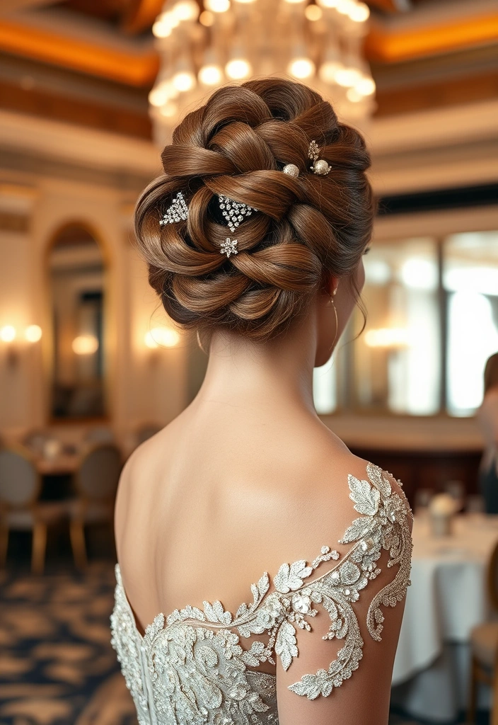 25 Timeless Vintage Hairstyles That Will Transform You into a Retro Queen! - 14. The Elegant Updo