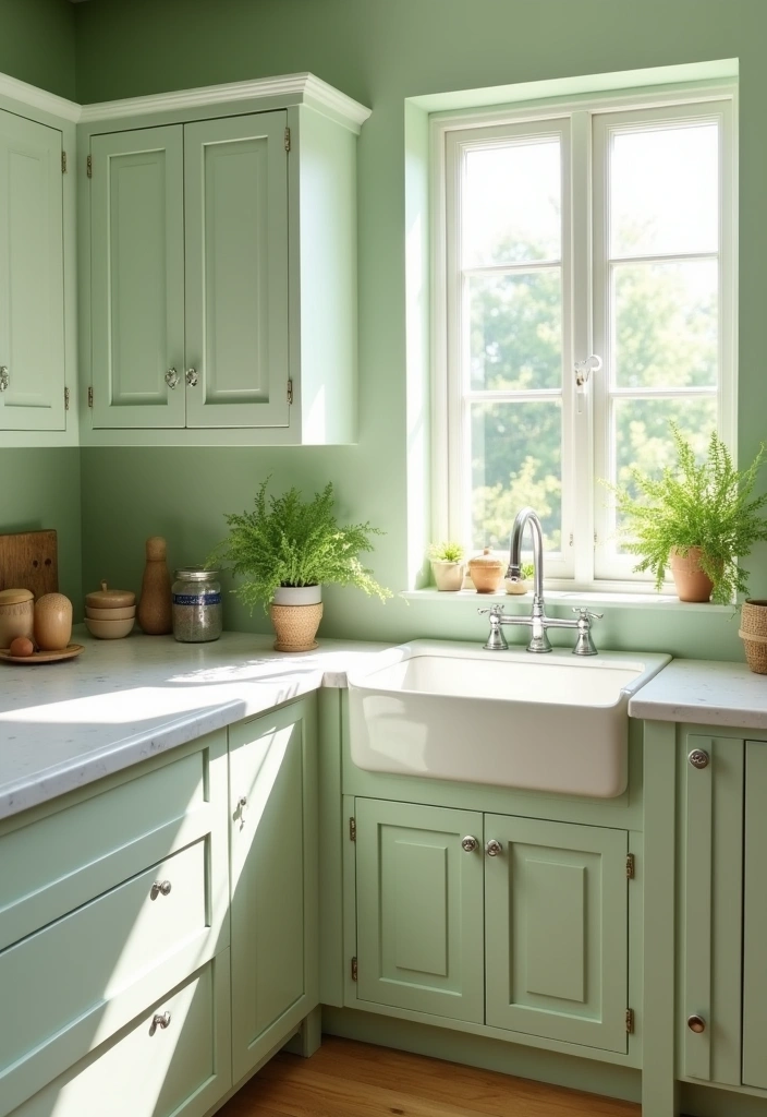 22 Best Paint Colors for Interior Walls That Will Transform Your Space! - 3. Soft Sage Green: Nature’s Embrace