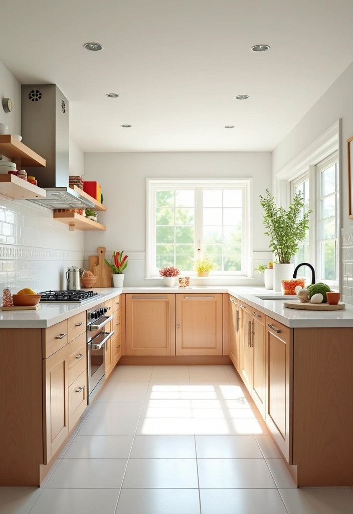 25 Stunning Paint Colors for Cherry Cabinets That Will Transform Your Kitchen! - 3. Crisp White