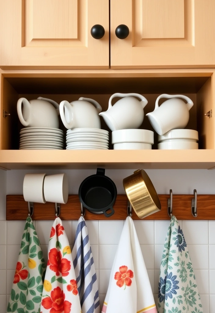 27 Small Kitchen Storage Ideas That'll Transform Your Space! - 3. Under-Cabinet Storage Solutions