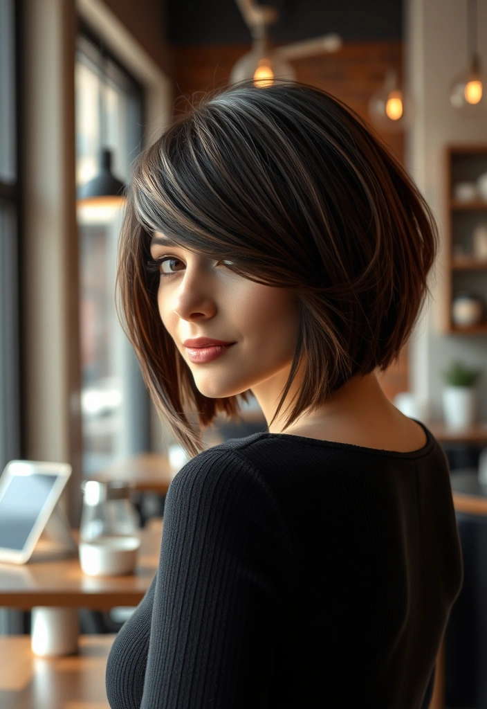 15 Unique Ear-Length Haircuts That Will Transform Your Look - 4. Asymmetrical Cut