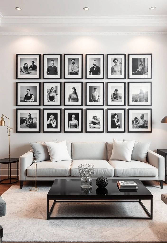 22 Stunning Vintage Art Prints That Will Transform Your Living Room Style! - 5. Vintage Black and White Photography