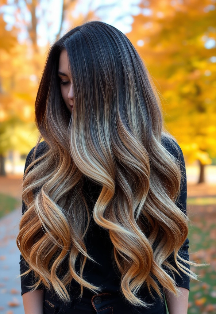 19 Stunning Long Layered Haircuts You'll Want to Try ASAP (Number 7 Is a Game-Changer!) - 8. Ombre Long Layers