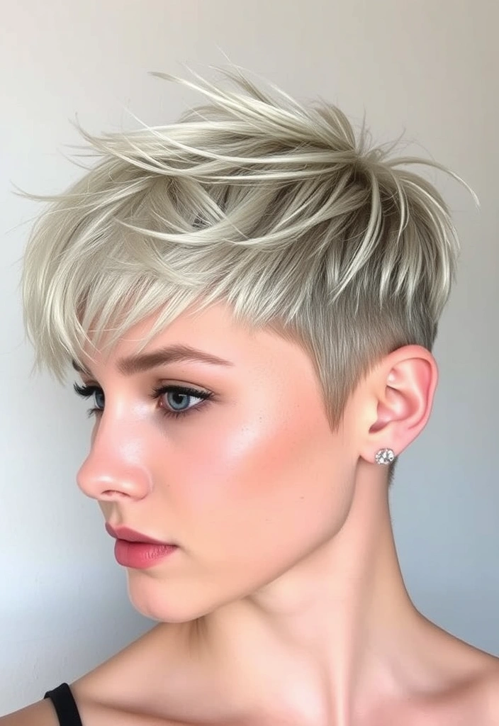 24 Edgy Short Haircuts That Will Make You Want to Chop It All Off! - 1. The Choppy Pixie Cut