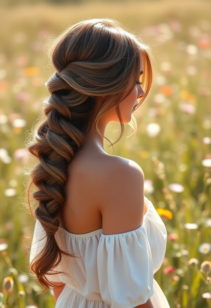 25 Quick Hairstyles for Every Occasion (You'll Want to Try #12 Today!) - 10. Elegant Side Braid