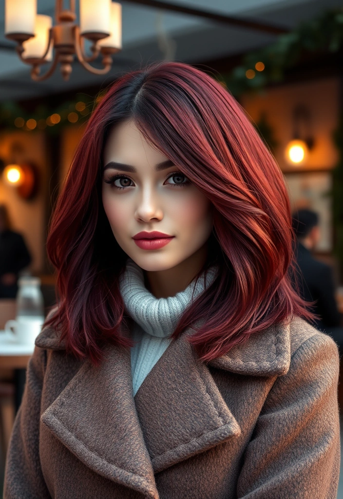 25 Bold Hair Dye Ideas That Will Transform Your Look Instantly! - 11. Burgundy