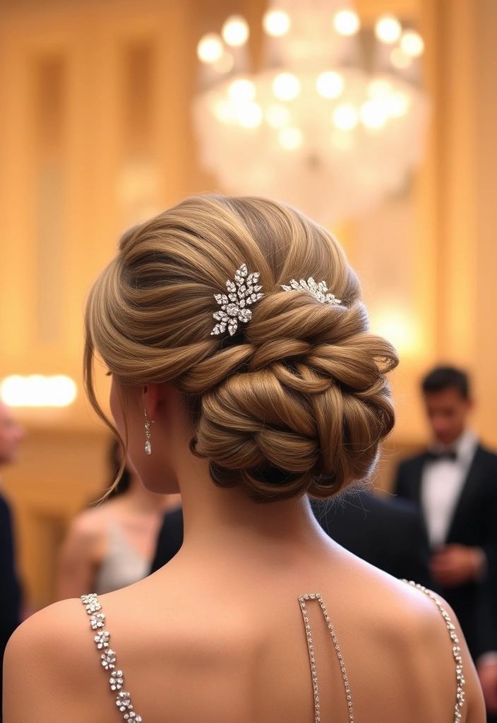 20 Hairstyles for Any and Every Hair Type That'll Transform Your Look Instantly! - 19. Elegant Updo with Accessories