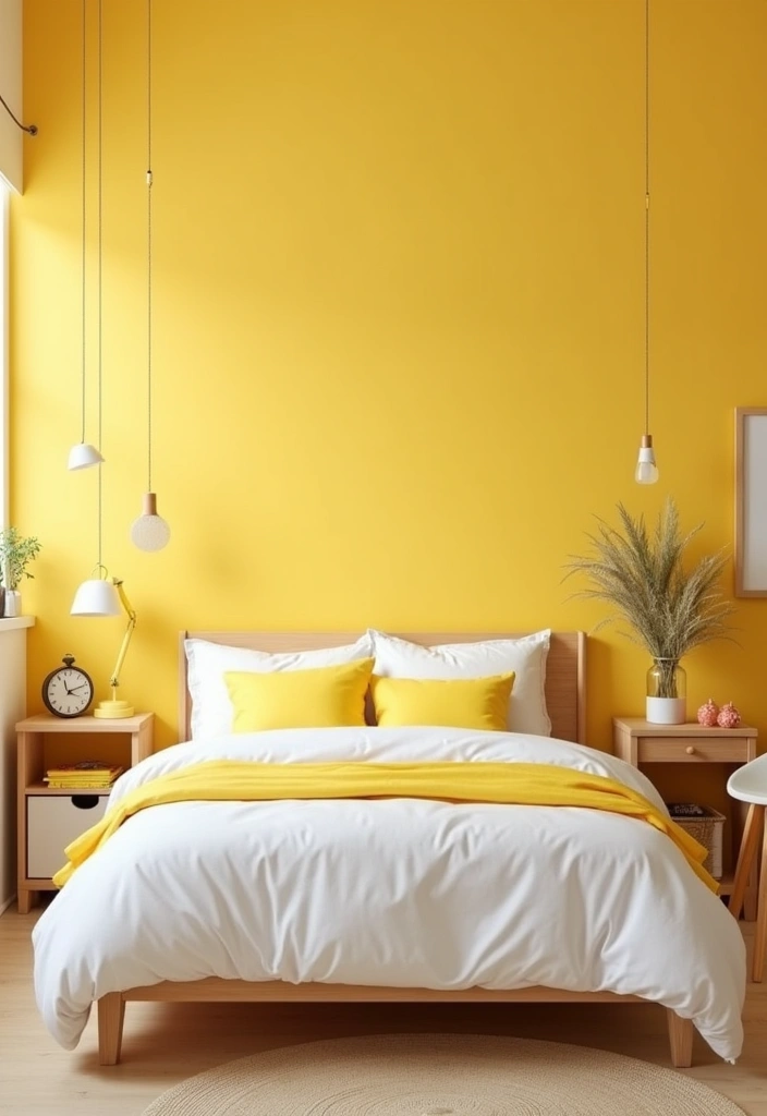 28 Best Paint Colors for Small Bedrooms That'll Make Your Space Feel Bigger! - 10. Soft Yellow