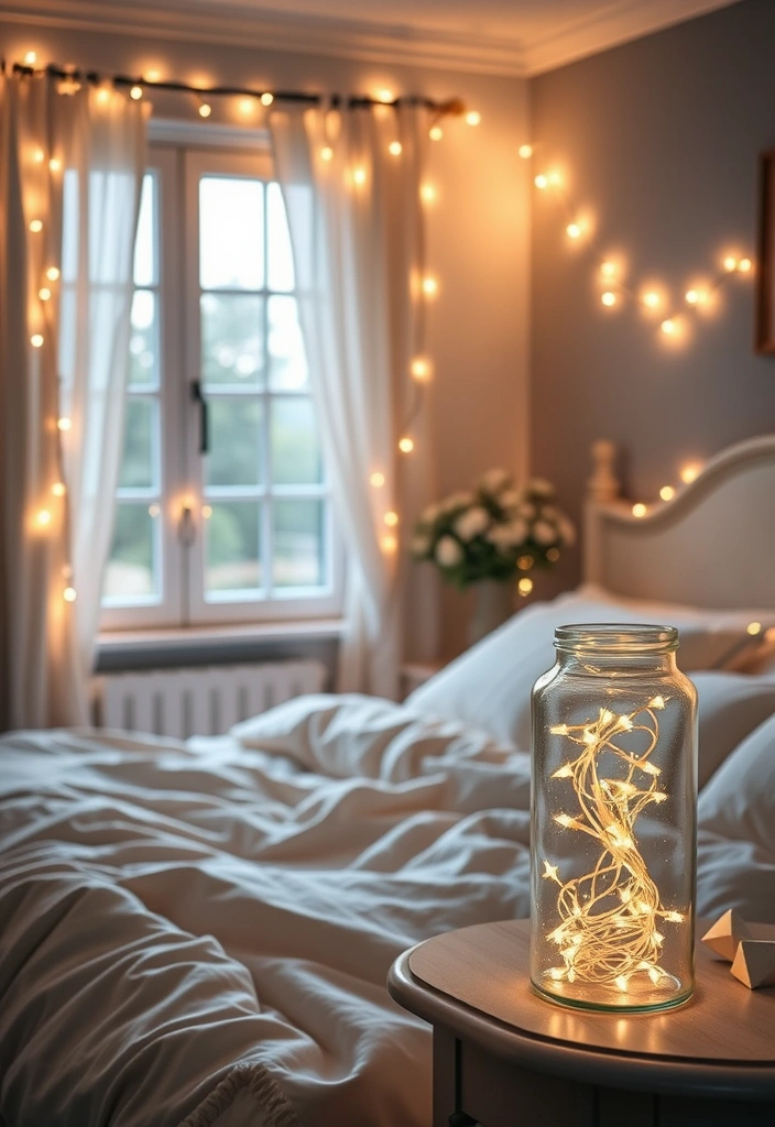 22 Cottagecore Decor Ideas That'll Make Your Home Feel Like a Fairytale! - 4. Whimsical Fairy Lights