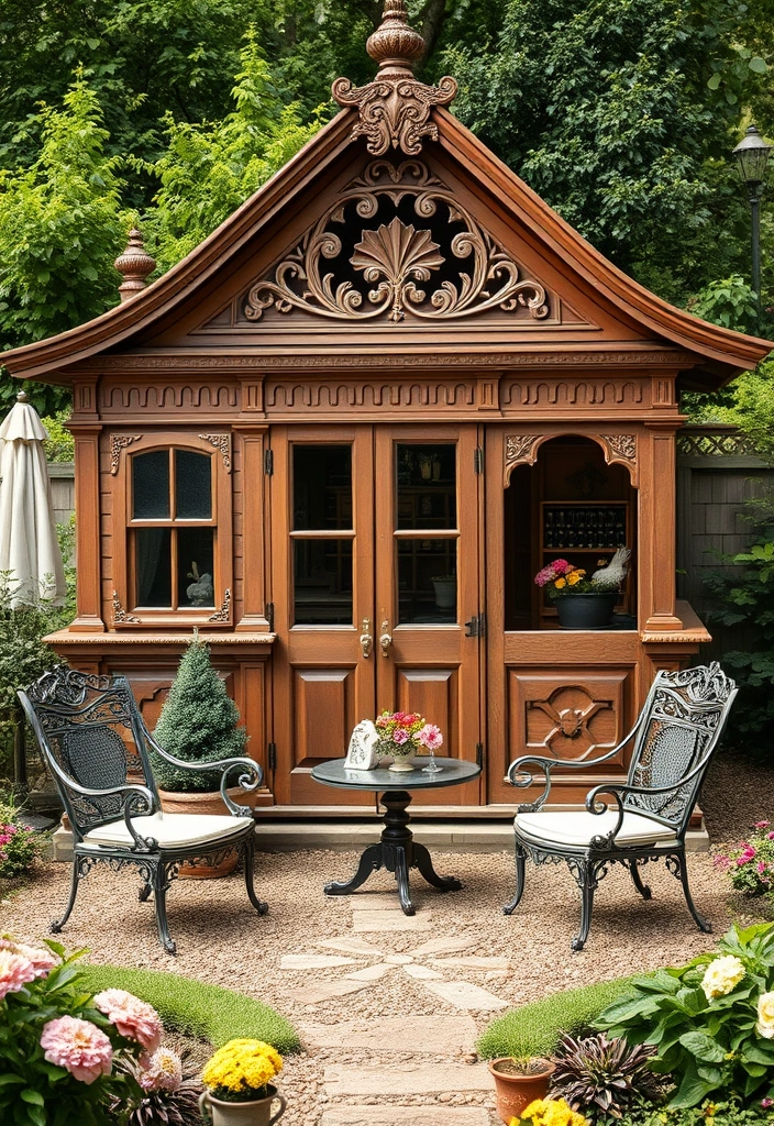 21 Eggcellent Inside Chicken Coop Designs for the Feathery Bunch - 16. The Victorian Coop