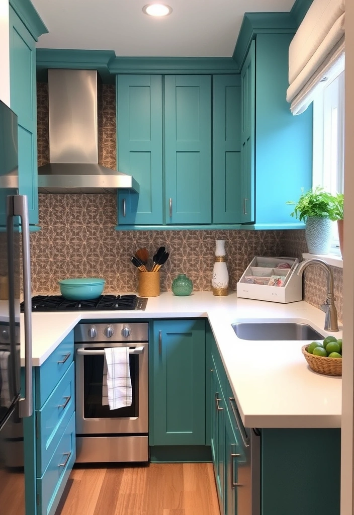 20 Clever Small Kitchen Ideas That Will Maximize Your Space Like Never Before! - 10. Color Coordination