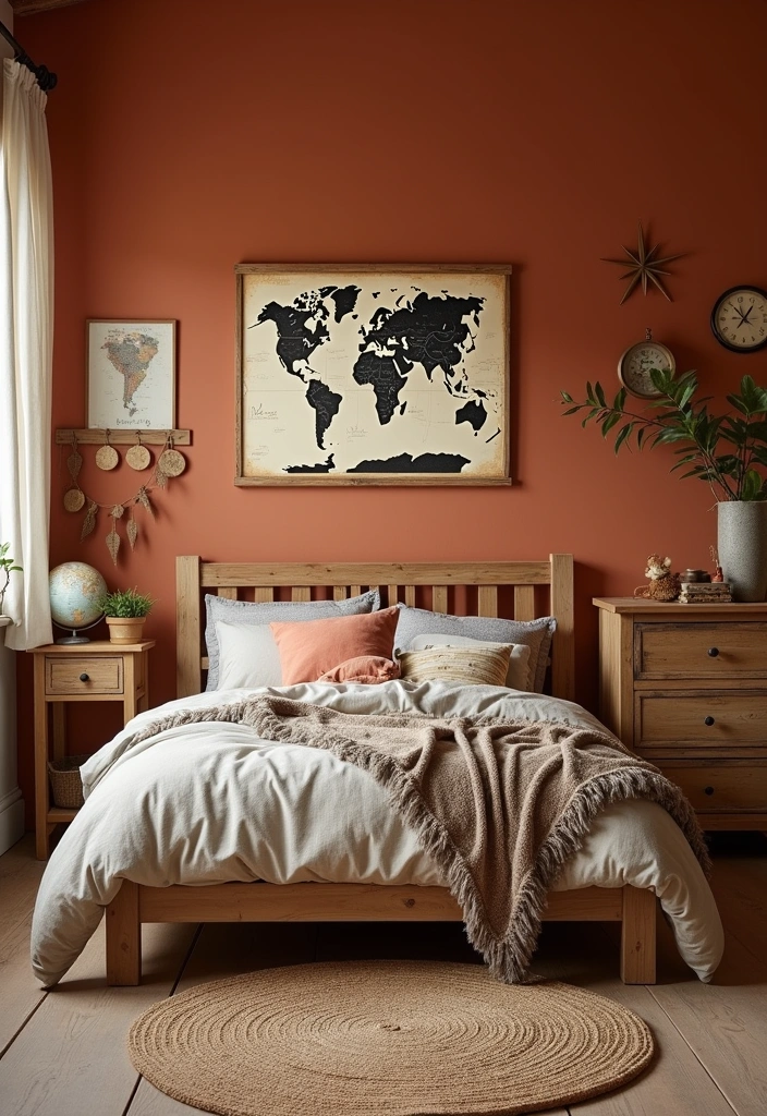 24 Best Paint Colors for Boys Room That Will Make You Want to Move In! - 16. Rustic Terracotta