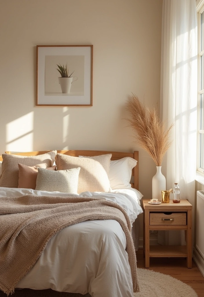 28 Best Paint Colors for Small Bedrooms That'll Make Your Space Feel Bigger! - 6. Light Beige