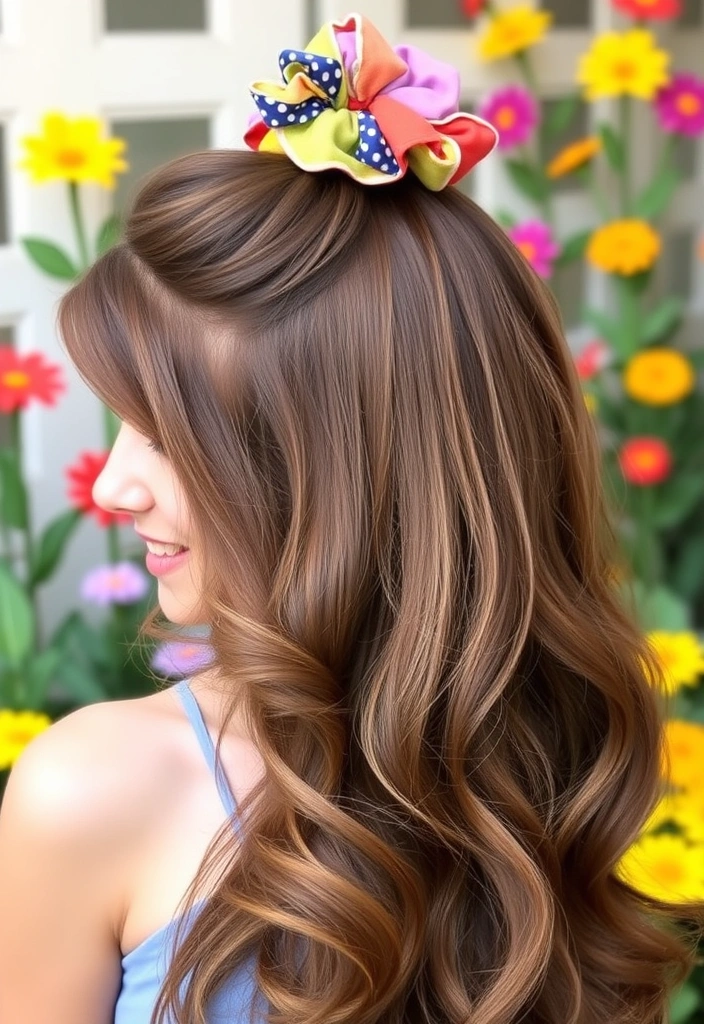 15 Retro 90s Blowout Hairstyles That Will Make You Nostalgic! - 7. The Half-Up Half-Down Blowout