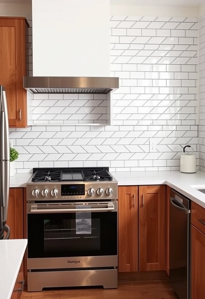 27 Stunning Kitchen Backsplash Ideas That'll Transform Your Space! - 1. Classic Subway Tiles