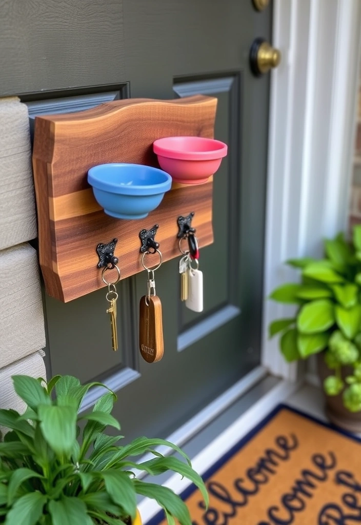 28 Small Clay Projects Ideas for Playful Pinch Pot Prowess That Will Spark Your Creativity! - 9. Stylish Key Holders