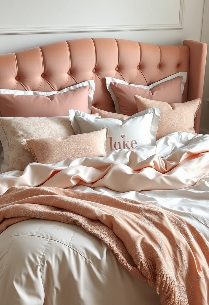 24 Moody Romantic Bedroom Ideas That'll Make You Feel Like You're in a Fairytale! - 11. Luxurious Bedding