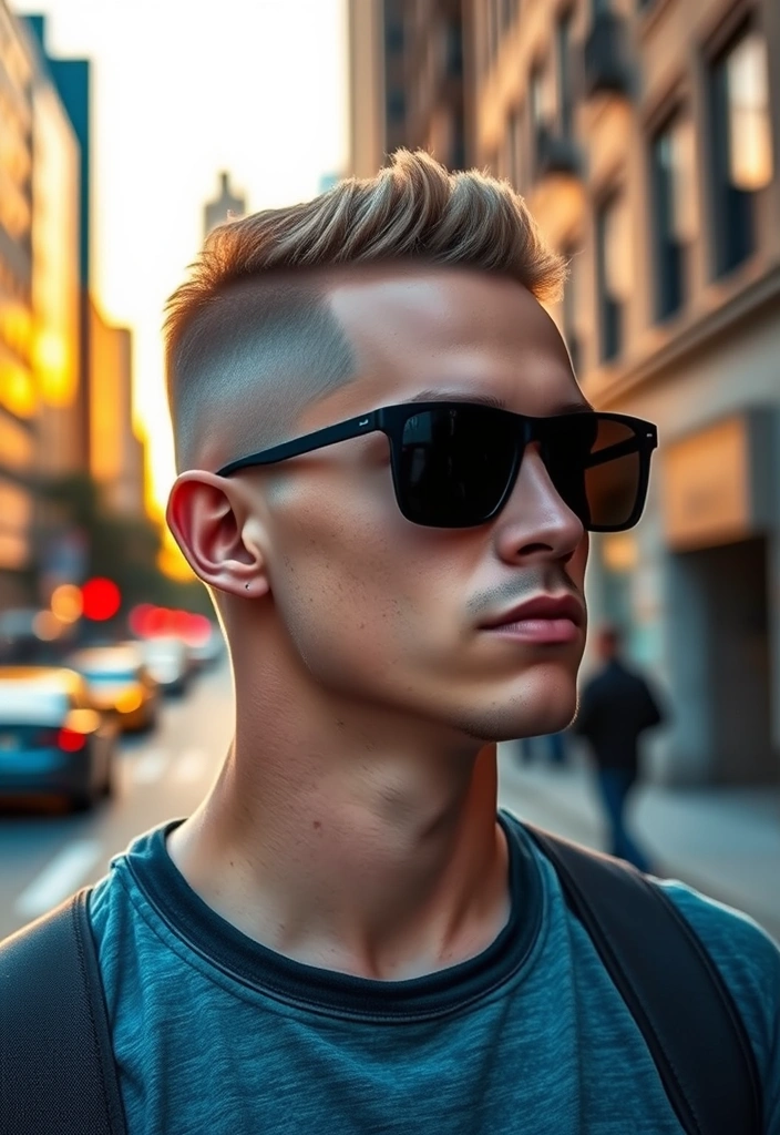 15 Modern Temple Fade Haircuts for Men That Will Transform Your Look! - 15. Skin Fade