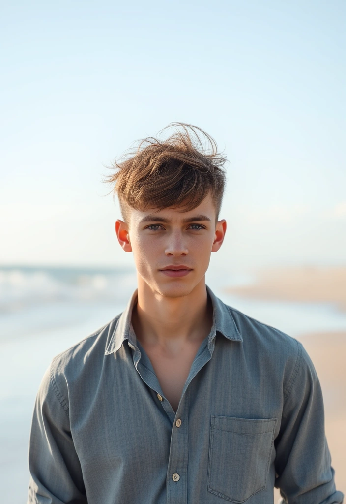 21 Best Boyfriend Hair Ideas That Will Make Him Look Irresistible! - 2. Textured Crop