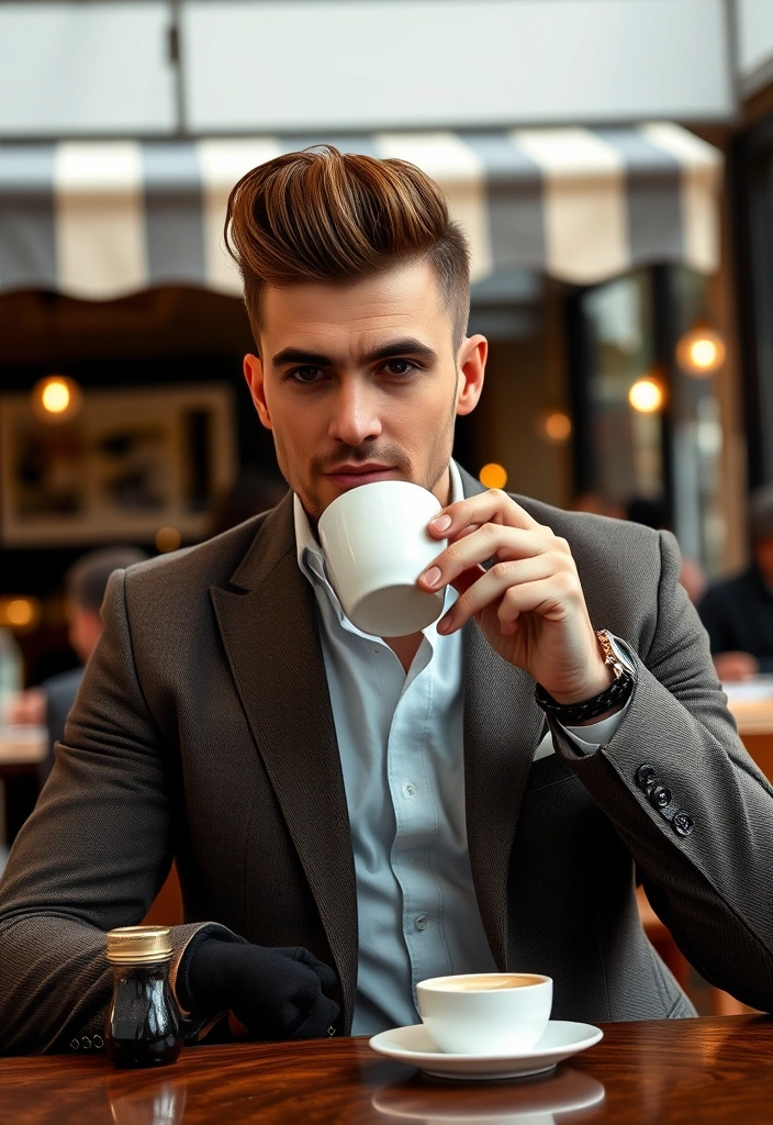 21 Best Boyfriend Hair Ideas That Will Make Him Look Irresistible! - 5. The Quiff