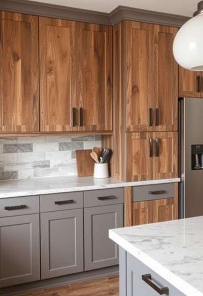 23 Inspiring Kitchen Cabinet Ideas That'll Transform Your Cooking Space! - 8. Textured Finishes