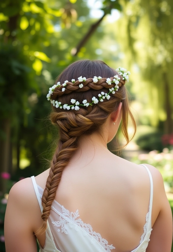 22 Stunning Hairstyles for Bridesmaids That Will Steal the Show! - 3. Braided Crown