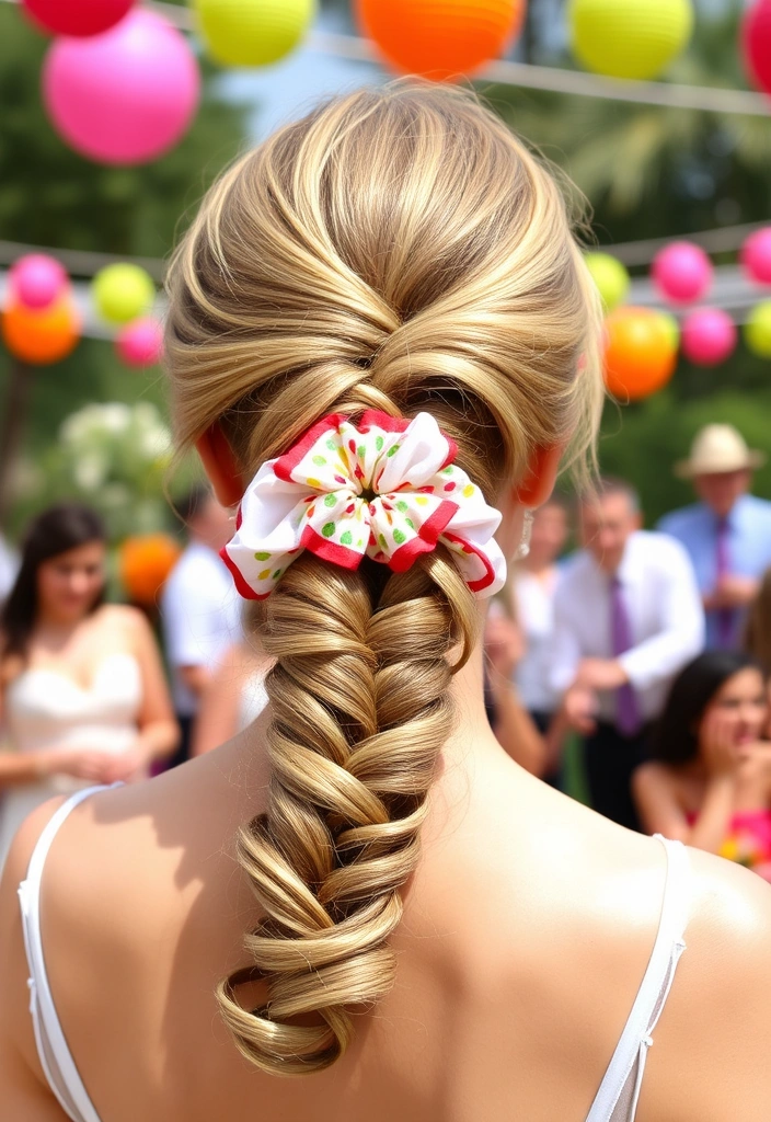 22 Stunning Hairstyles for Bridesmaids That Will Steal the Show! - 19. Twisted Ponytail