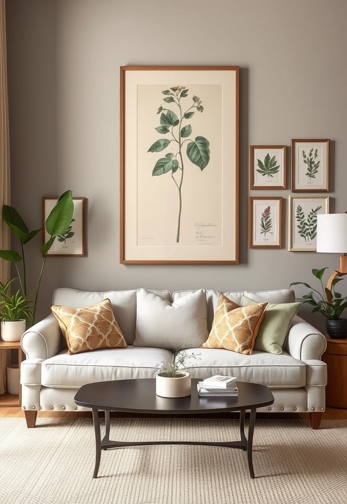 22 Stunning Vintage Art Prints That Will Transform Your Living Room Style! - 7. Vintage Botanical Prints