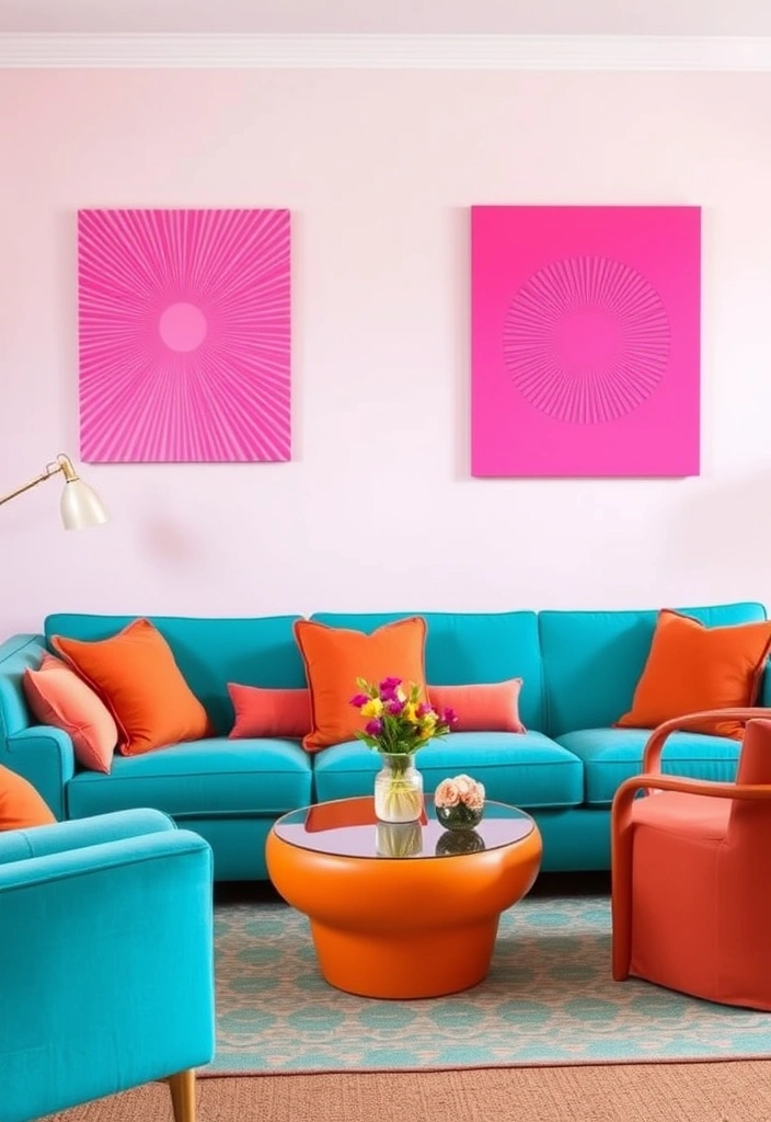 21 Colorful Home Decor Ideas That Will Ignite Your Inner Maximalist! - 21. Bold Color Combinations