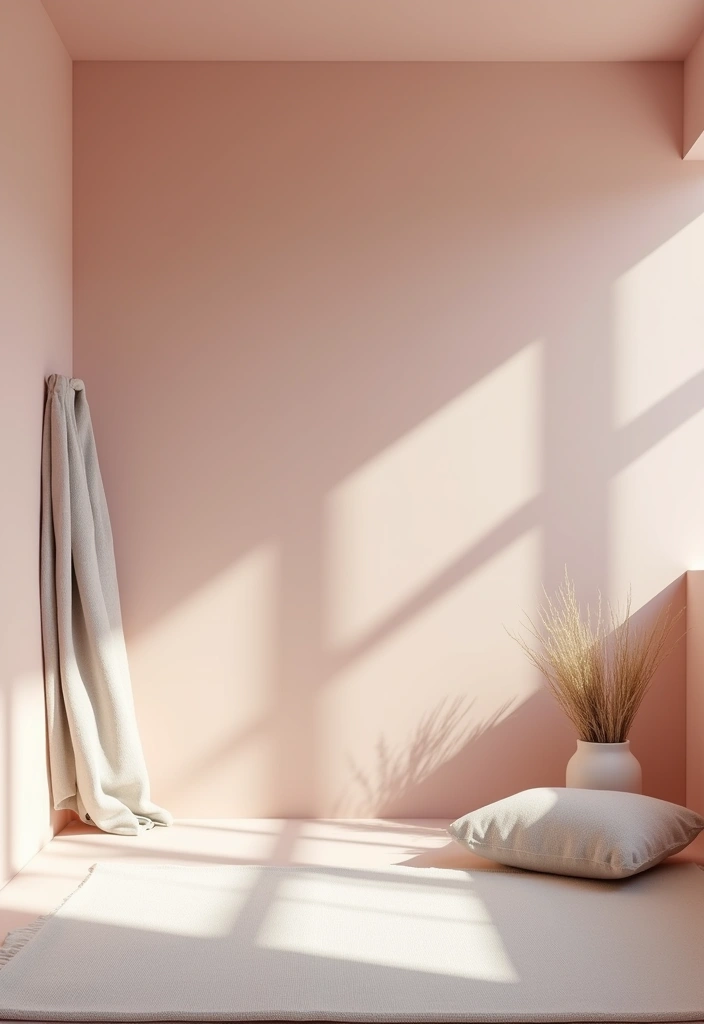 28 Best Paint Colors for Your Home Gym That’ll Transform Your Workout Mood! - 26. Gentle Blush