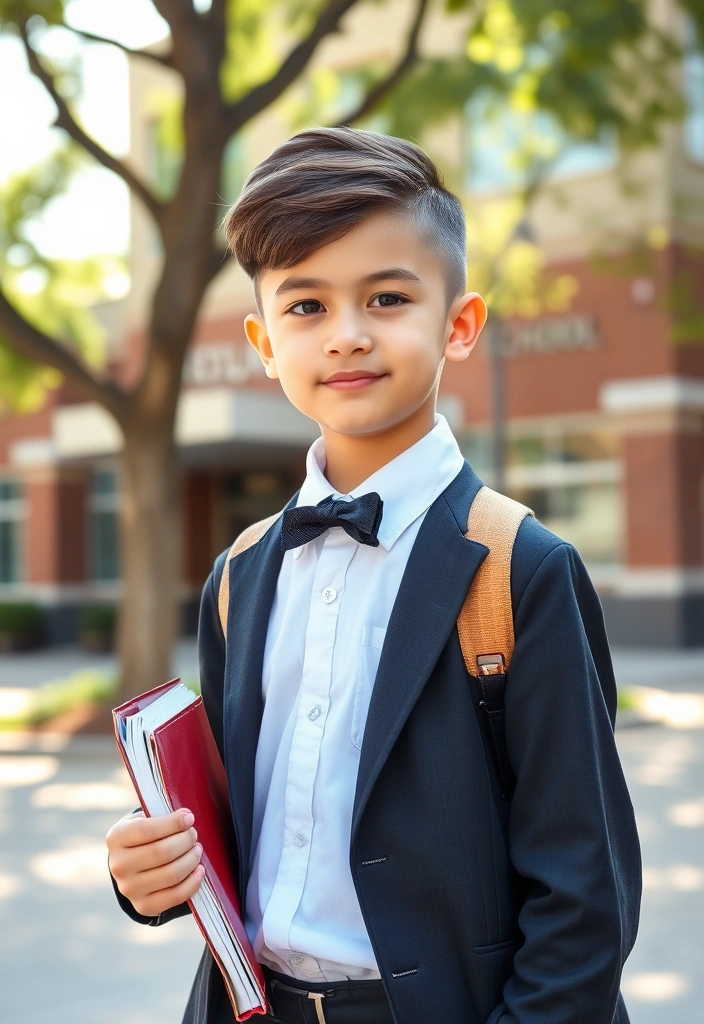 19 Charming Haircuts for Boys That'll Make Him Stand Out! - 4. The Side Part